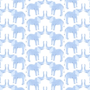 elephant Crib Sheet blue zoo Nursery Bedding Fitted Baby Sheet baby blue Changing Table Cover classic nursery Babyletto Origami Mini Sheet