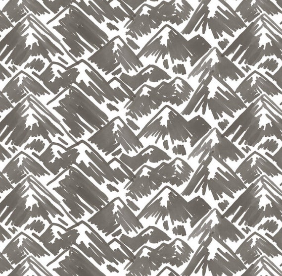 Mountain Nursery Boys Baby Bedding Brown Crib Sheets Mini Etsy