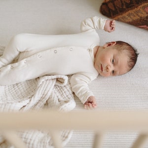 LINEN Baby Bedding Tan Neutral Bedding /Beige Crib Sheets /Linen READY to SHIP Crib Sheets / Cot Bedding /Neutral Crib Bedding