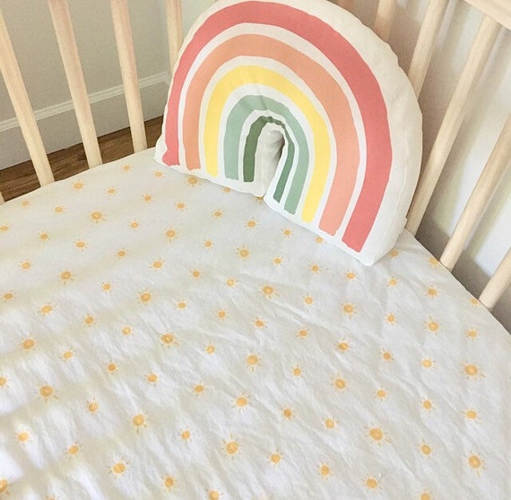 Sunshine Baby Bedding Girls Fitted Crib Sheets Changing Pad Etsy