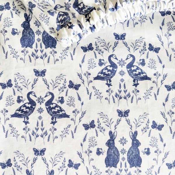 Farmhouse Toile Bedding Etsy