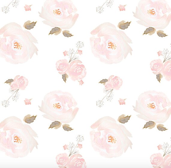 Baby Girl Sheet Floral Crib Sheet Mini Crib Sheets Etsy