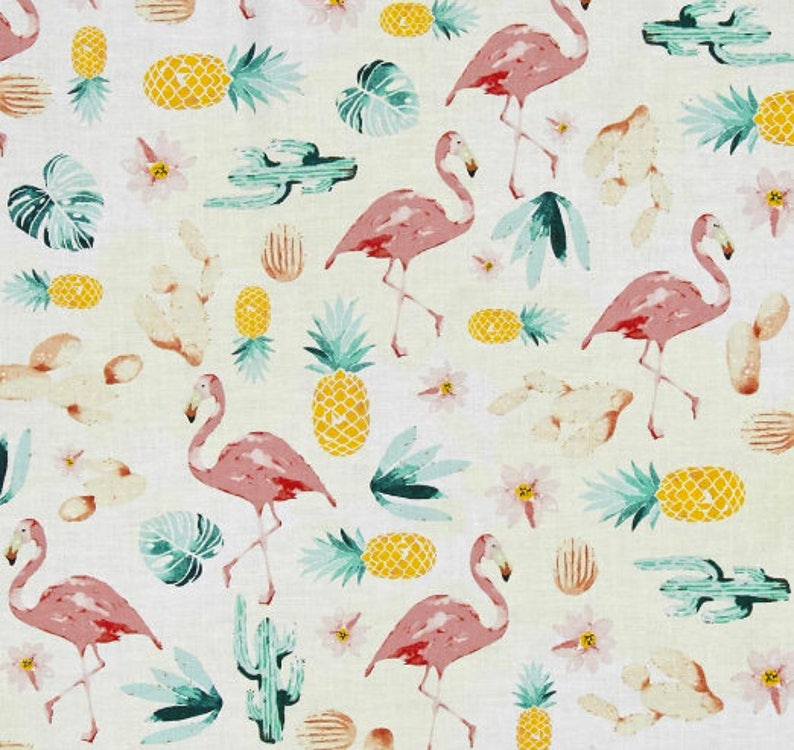 flamingo crib sheets