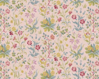 William Morris Floral Baby Bedding: Crib Sheet & Changing Mat Cover