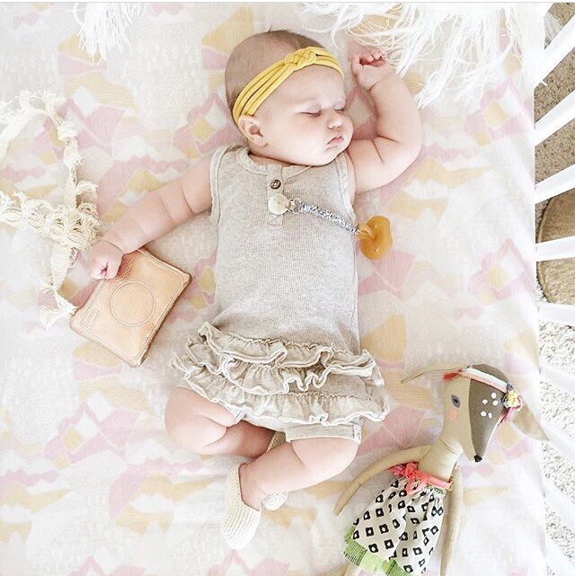 ORGANIC Crib Bedding Girls Pink Yellow Crib Sheets / Etsy