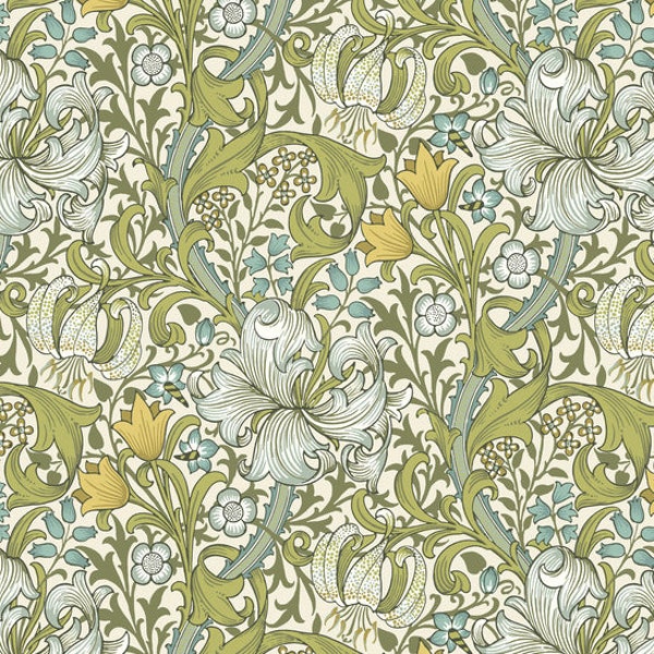 Crib Bedding William Morris Co. white blue olive sage green FITTED Crib Sheets Girl Baby bird Crib Sheets vintage design Floral