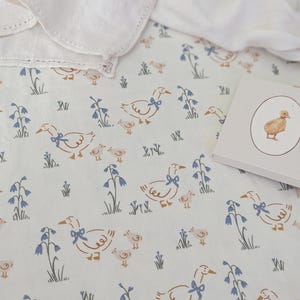 Baby Bedding -Toile Crib Sheet / Light Blue Beige Nursery Bedding /Changing Pad Covers /Mini Crib Sheets /Baby Sheet Babiease Bedding