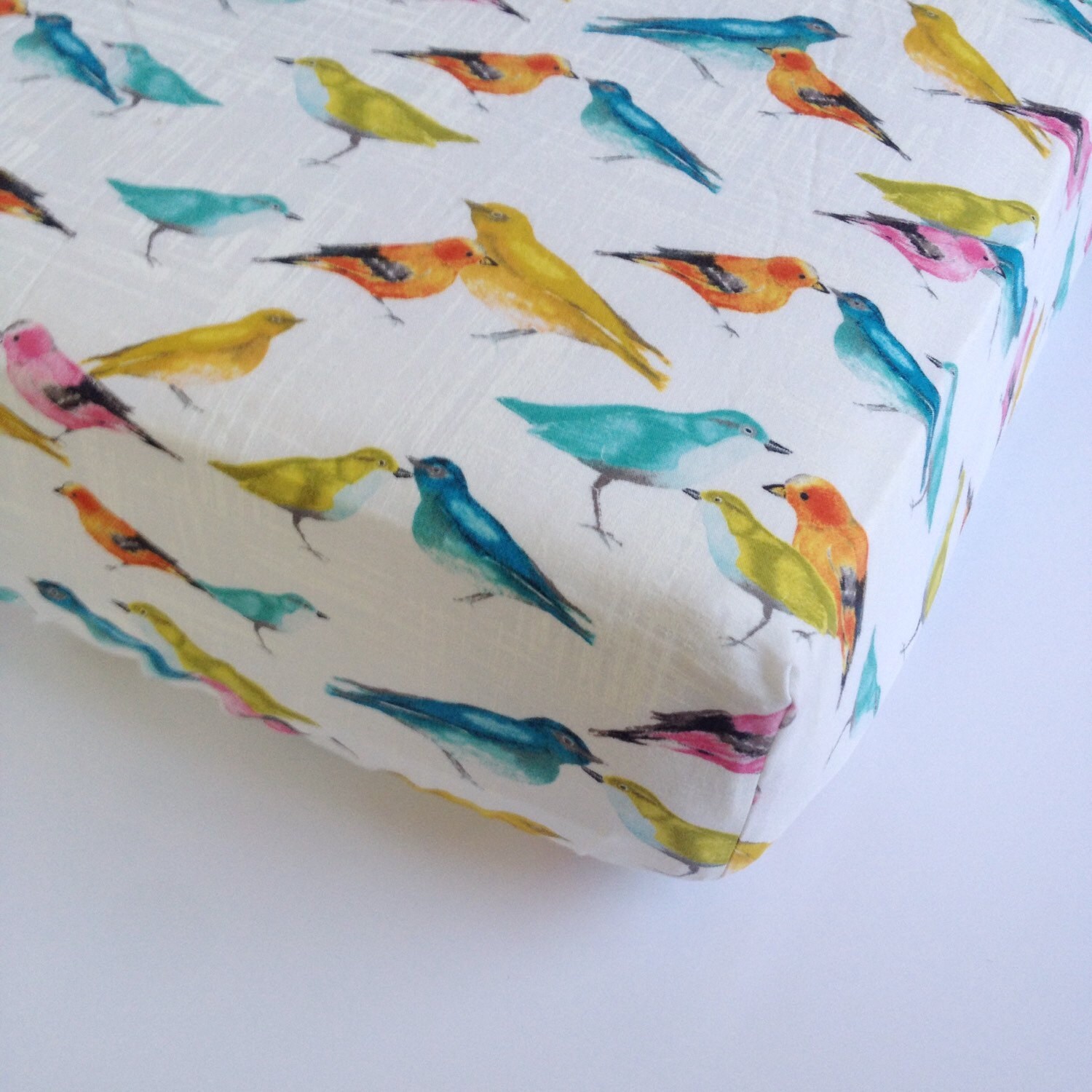 Bird Baby Sheet Baby Girl Bedding/ Birds Crib Sheet / Mini Etsy
