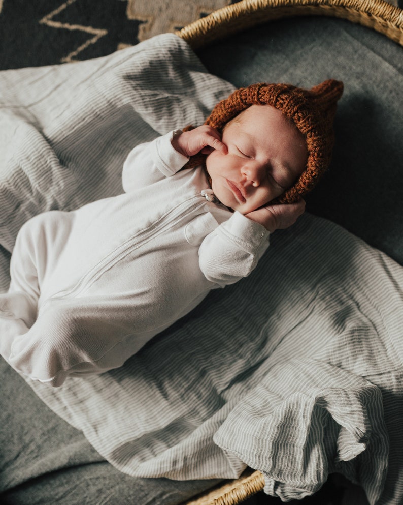 Linen Sheet Mattress Cover / Changing Pad Etsy