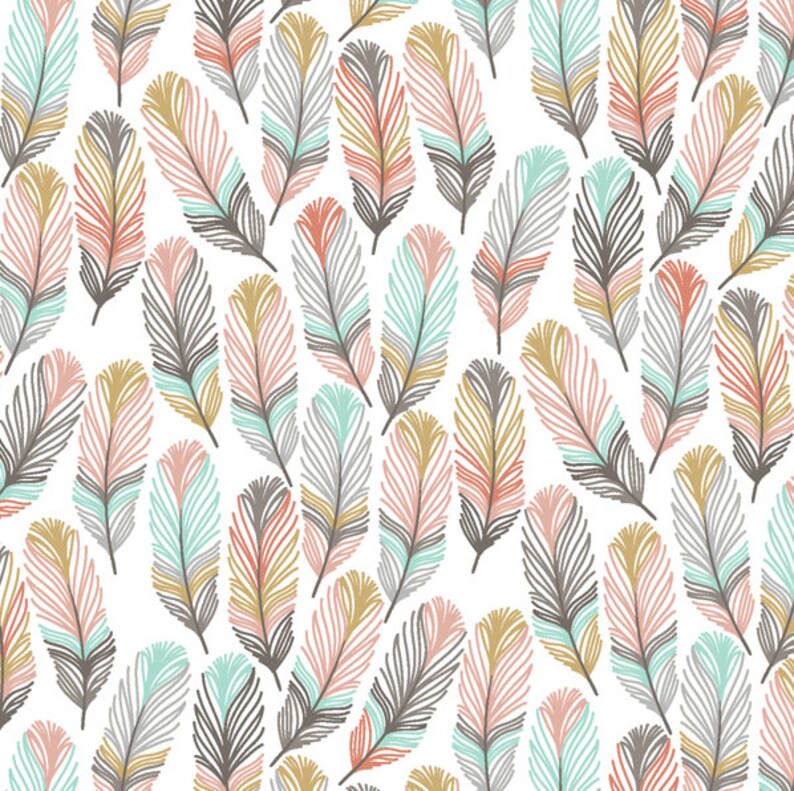 feather baby bedding