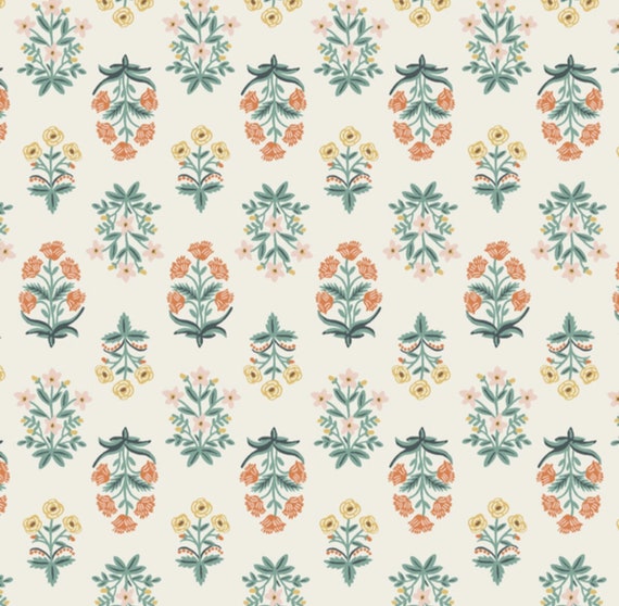 Rifle Paper Co. Floral Crib Sheet or Changing Pad Cover: Custom Sizing