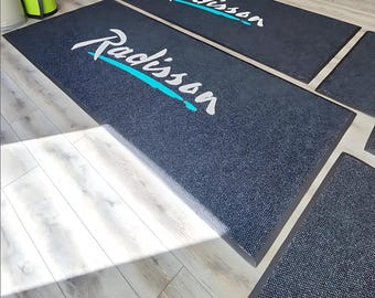 Logo Rug Custom Business Indoor Rug Your Design Entryway