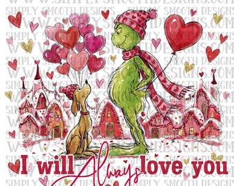 Always love you max green guy png download original designer