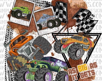 Monster truck, trucks, png download ORIGINAL DESIGNER