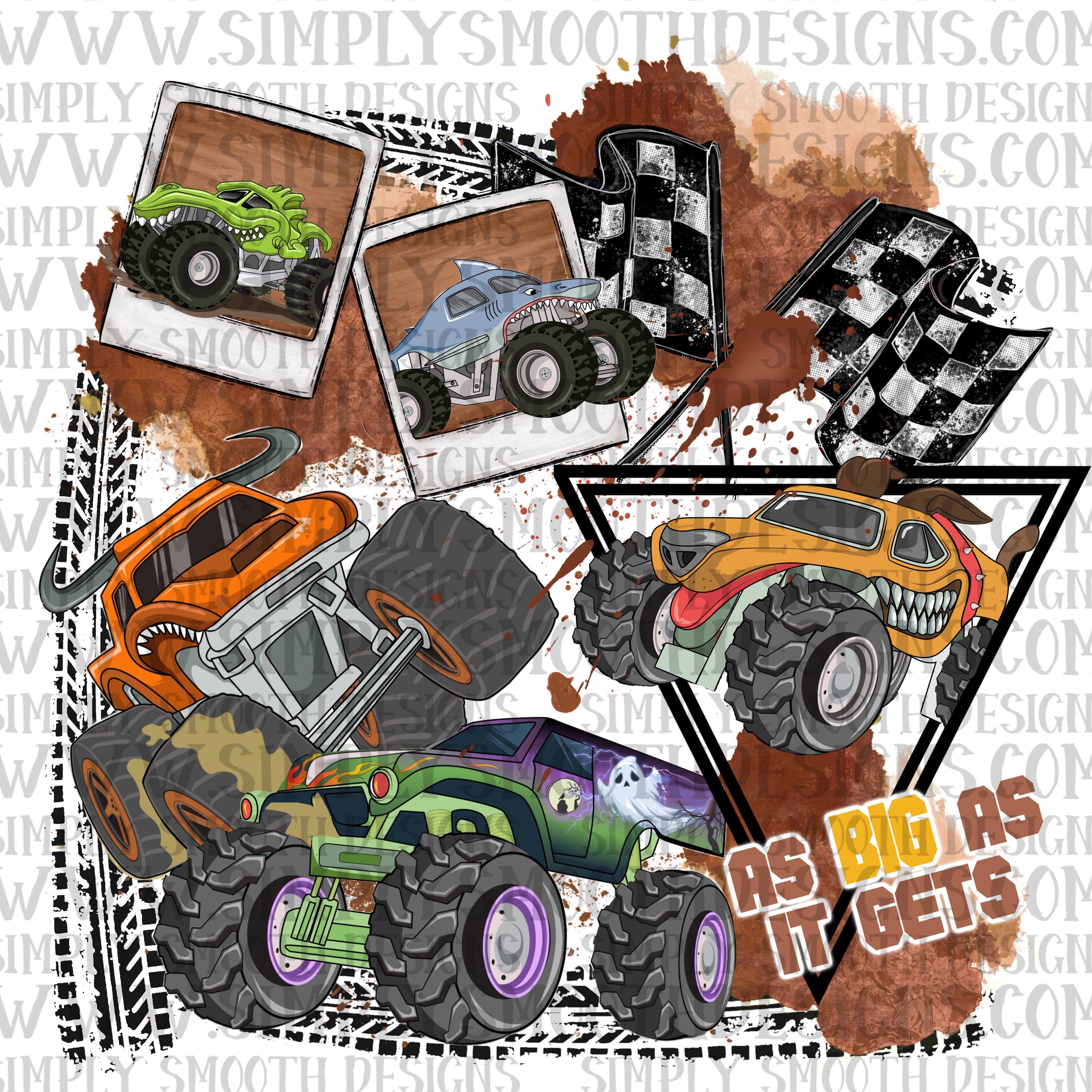 Tiger shark monster truck - Etsy 日本