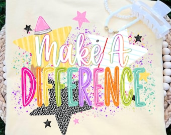 Faça a diferença, download png DESIGNER ORIGINAL