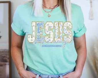 Jesus é o caminho, ouro, download png DESIGNER ORIGINAL