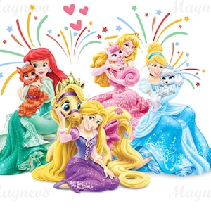 Marco de princesa con lazo, vacaciones familiares 2025, el lugar más feliz del mundo, viaje de chicas, viaje de princesas, escuadrón de princesas