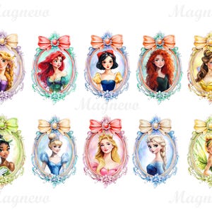 Espejo de princesa coqueta PNG, mejores amigas princesas PNG, mejores amigas PNG, viaje de princesas PNG, arco de espejo mágico PNG, vacaciones familiares PNG