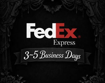 Shipping Upgrade (Does NOT Include Production Time) – FedEx Express 3–5 Business Days