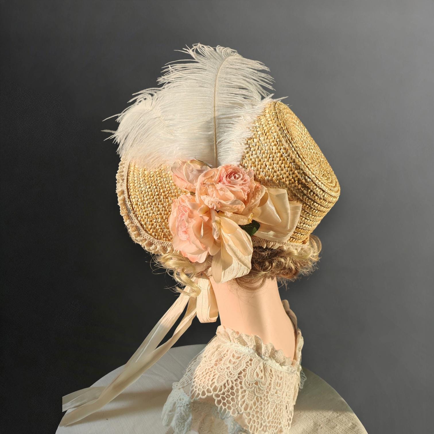 Victorian Era Dress and Bonnet - Etsy