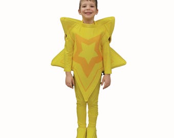 Disfraz de estrella para niños: traje de cosplay para fiesta de Halloween