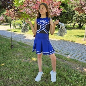 Children&#39;s Cheerleader Costume: School Party Dress