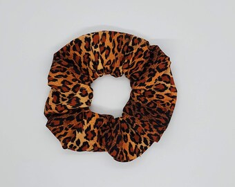 Animal Print Hair Scrunchie Beautiful Cheetah Print - Leopard Print