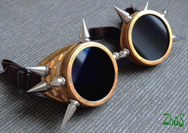 Occhiali Vintage In Stile Steampunk Per Travestimenti Di Carnevale - Foto 11