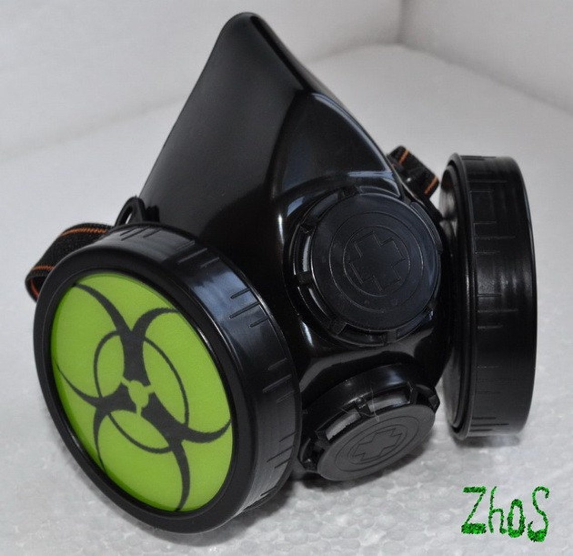 Cyber Mask Cyber Goth Black Respirator Gas Mask BIOHAZARD 190 Etsy