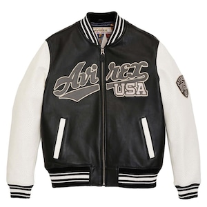 超美品　AVIREX VARSITY M ブラウン 超美品 AVIREX VARSITY M ブラウン