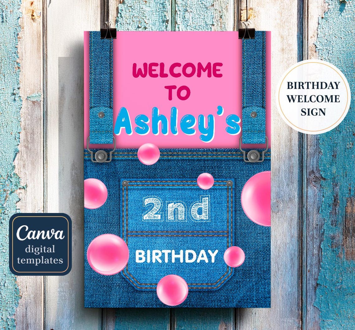 Ms Rachel Welcome In, Ms Rachel Welcome Sign, Printable Editable Girl ...