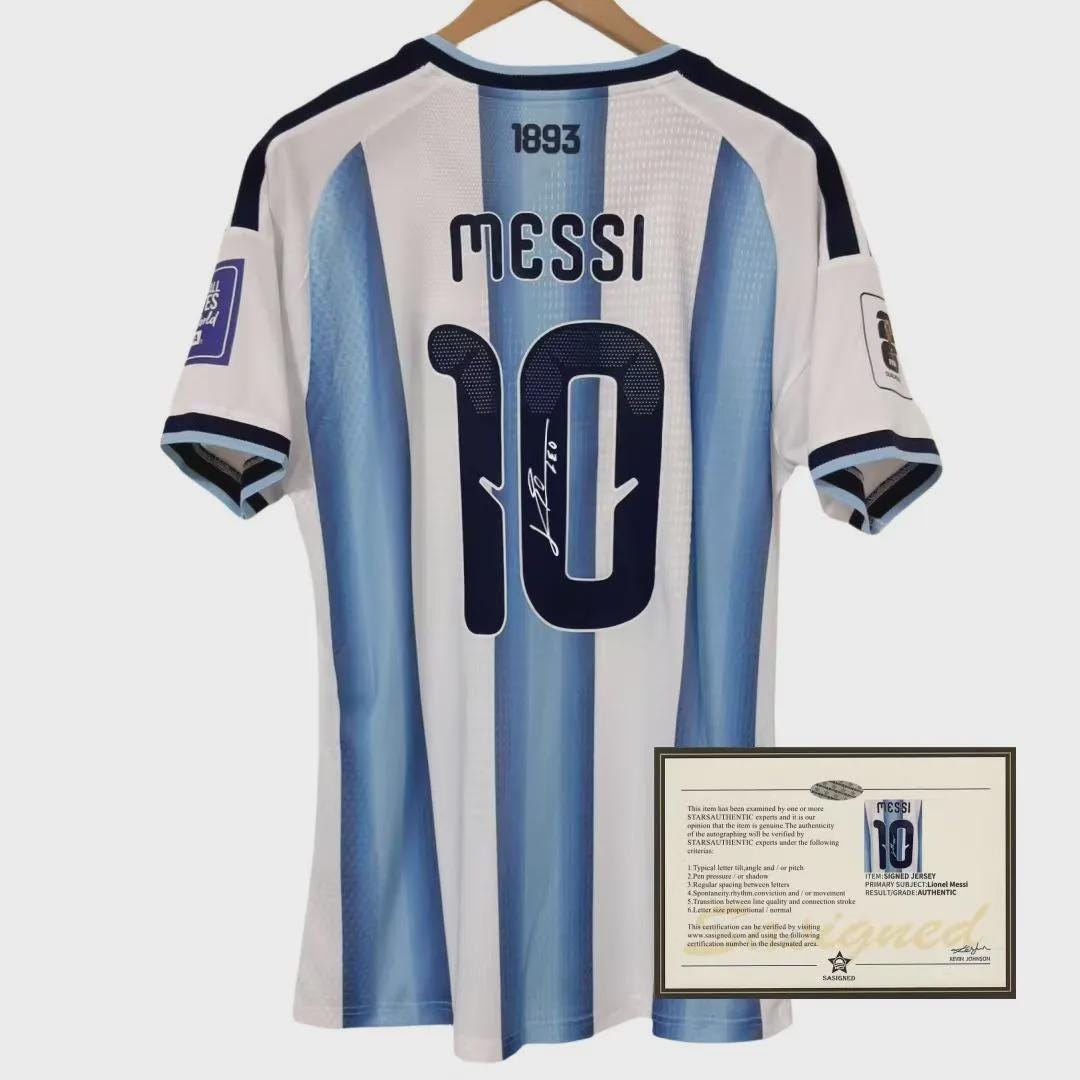 Messi 10 Jersey - Etsy Canada