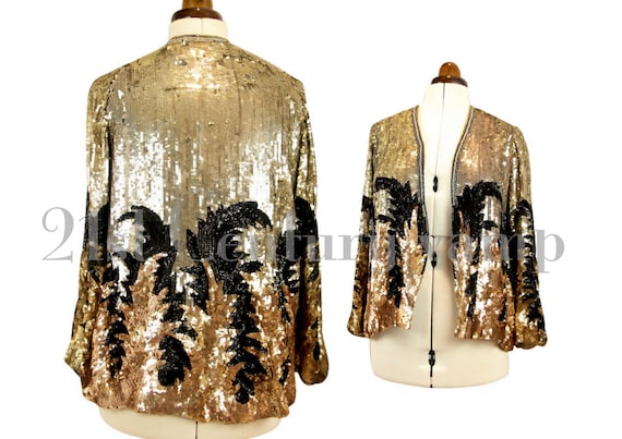 1920s Jacket. Art Deco Sequin. Jazz Age. Flapper.… - image 3