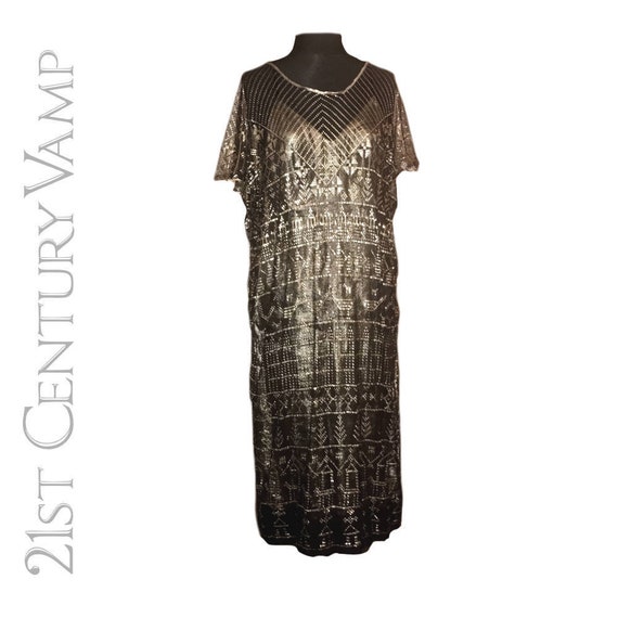 1920s Assuit Dress. Original Flapper. Egyptian Re… - image 3