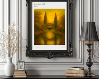 Salvador Dali Inspired Surrealism Poster – Museum-Grade Surreal Wall Art for Gallery Walls & Modern Interiors a23