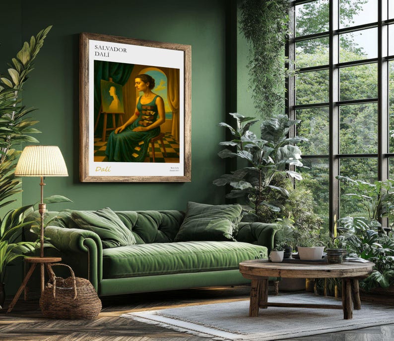 Salvador Dali Inspired Surrealism Poster – Museum-grade Surreal Wall ...