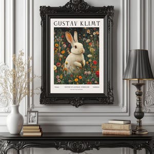 Gustav Klimt Inspired Poster, Art Nouveau Wall Art Print, Golden Symbolist Decor, Romantic Fine Art Giclée, Vintage Home Gift f4_68