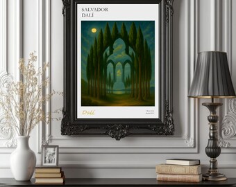 Salvador Dali Inspired Surrealism Poster – Museum-Grade Surreal Wall Art for Gallery Walls & Modern Interiors a6