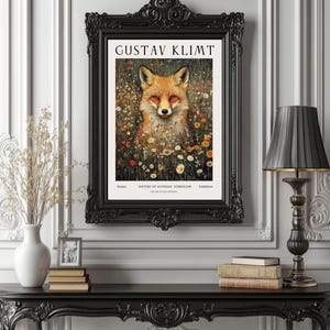 Gustav Klimt Inspired Poster, Art Nouveau Wall Art Print, Golden Symbolist Decor, Romantic Fine Art Giclée, Vintage Home Gift f4_58