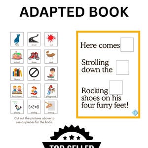 Pete the Cat: Rocking in My School Shoes Adapted Book for Speech, Language, AAC