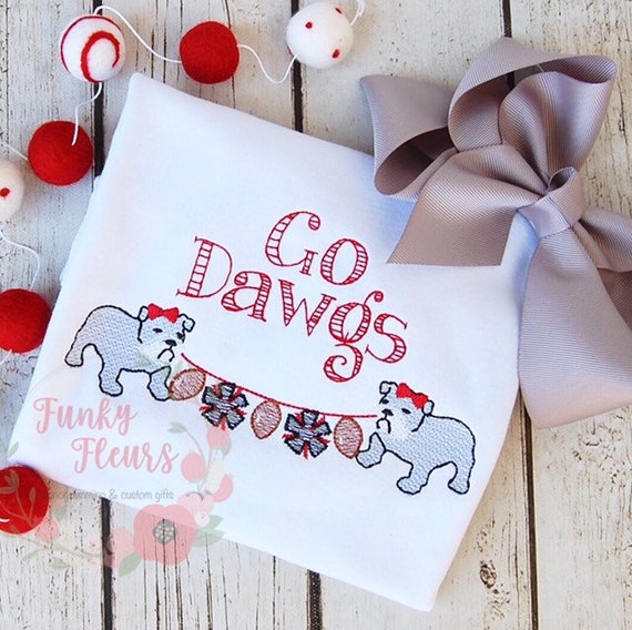 georgia bulldog toddler shirt