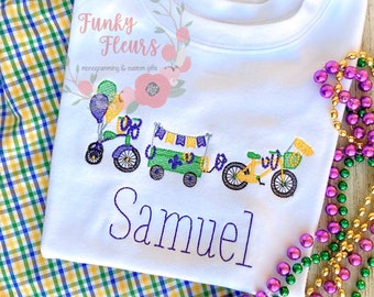 Mardi Gras Shirt, Mardi Gras Shirt Children, Mardi Gras Parade, Mardi Gras, Mardi Gras Shirt Parade, Parade Shirt, NOLA, Mardi Gras