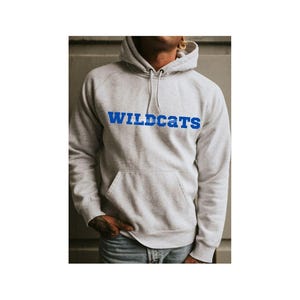 Wildcats Vintage City College Sports Hoodie Digital Graphic – Retro Athletic Logo Design for DIY Apparel, Merch & More!