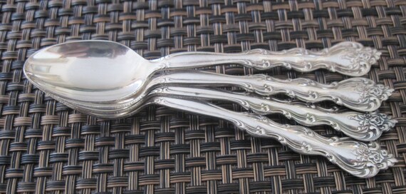 Vintage International Silverplate Demitasse Coffee Spoons