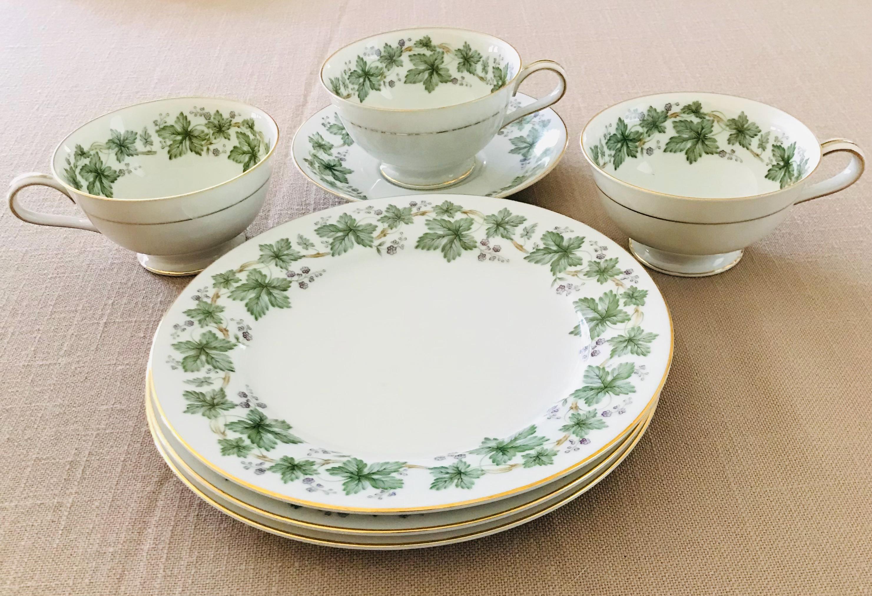 Vintage Noritake China Madera Pattern Pieces Cup Saucer