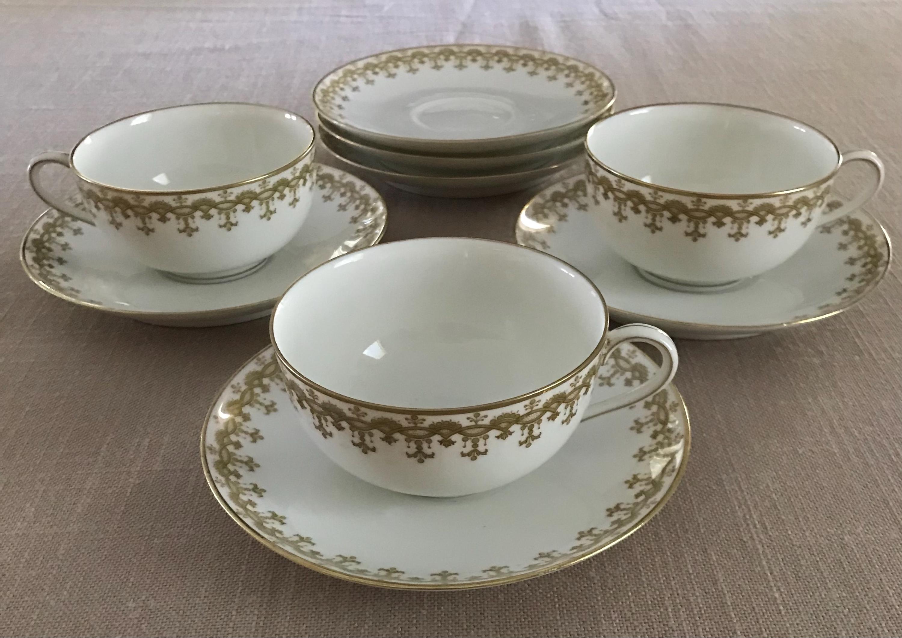 Limoges C and Saucer - Etsy