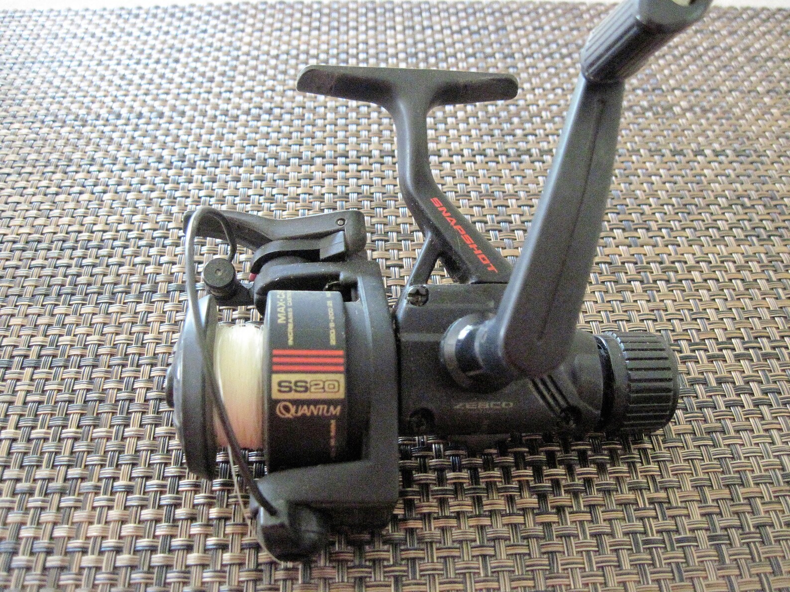 Vintage Zebco Quantum SS20 Snapshot Spinning Fishing Reel Etsy
