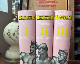 Tom of Finland 3-book Hardcover Collection of Physique Pictorial 1951-1990
