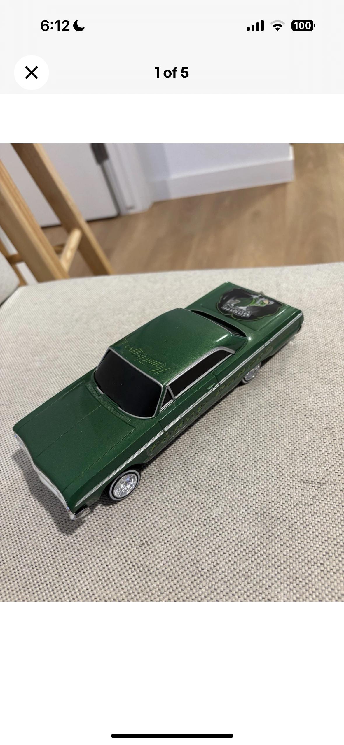 Lindberg 1964 Chevy Impala Lowrider Model Car - Homie Hoppers 1/25